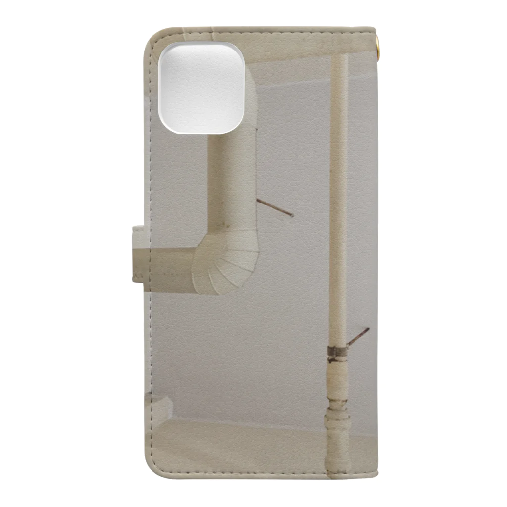 さじ加減の収集壁　W002 Book-Style Smartphone Case :back