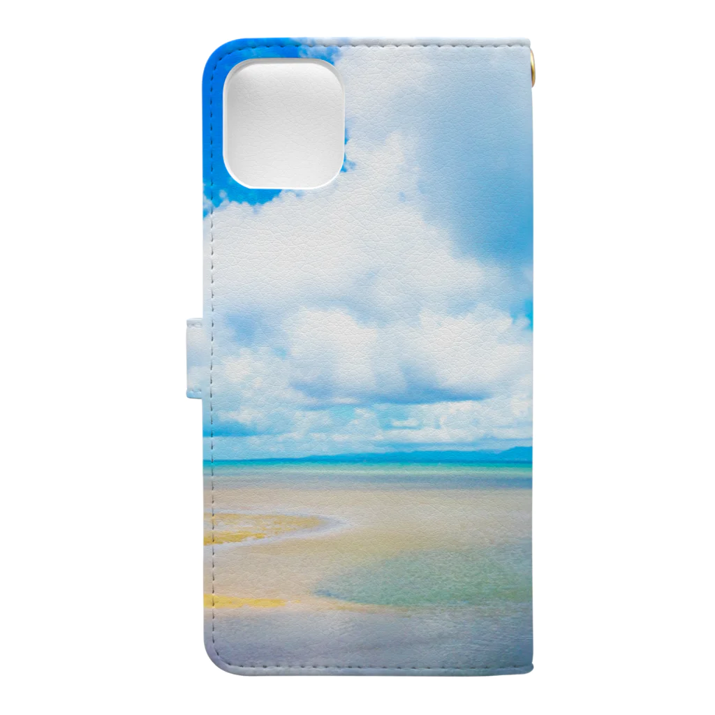 mizuphoto galleryのsummer vacation Book-Style Smartphone Case :back