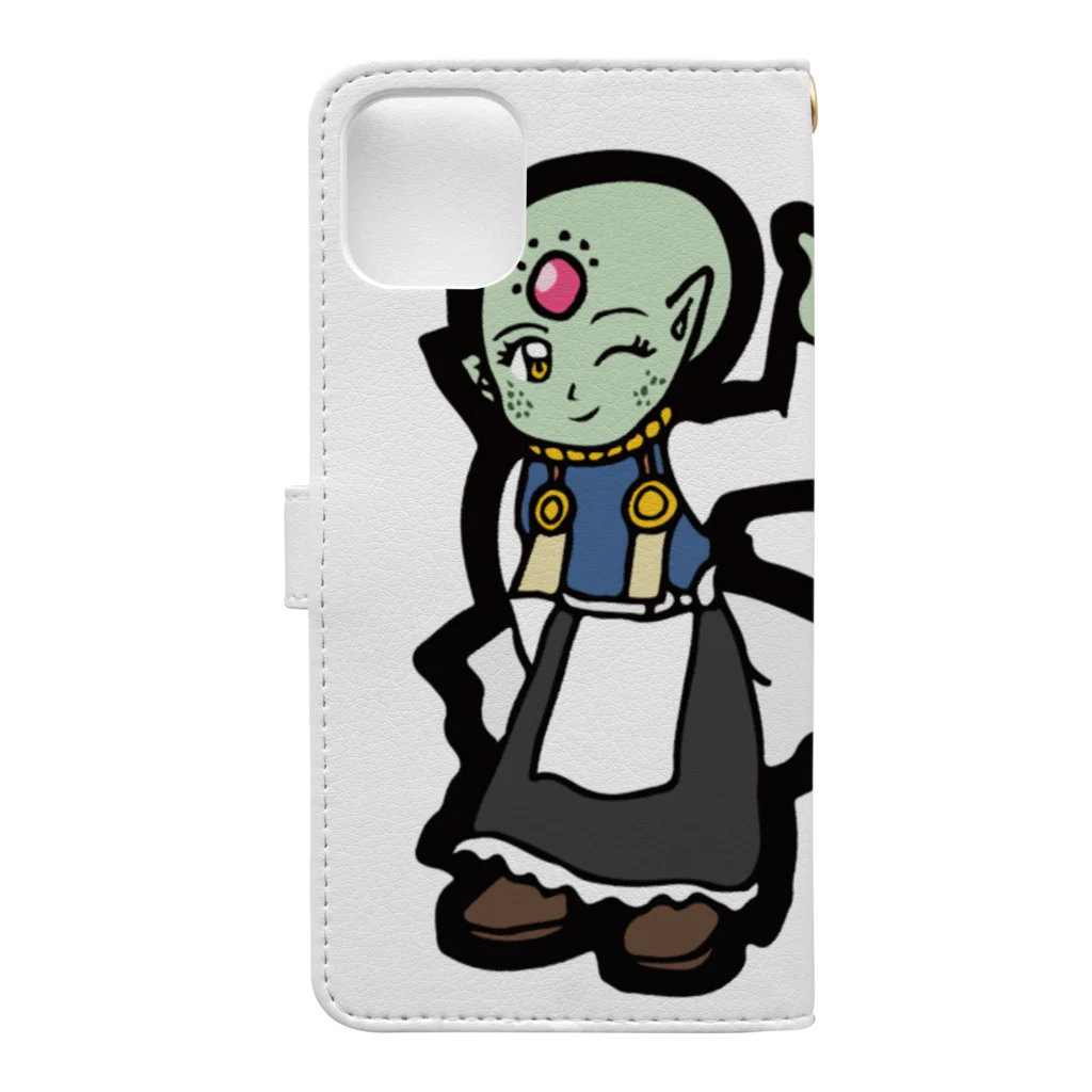 Shinta_garageのSKA-Princess Sula Book-Style Smartphone Case :back