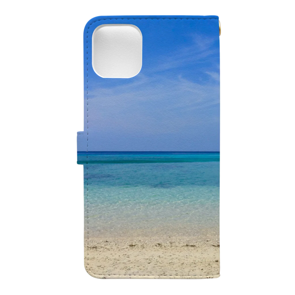 mizuphoto galleryのsecret blue Book-Style Smartphone Case :back