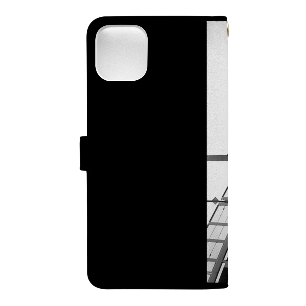 Kazumichi Otsubo's Souvenir departmentのThe Angel is always there ~ Revelation of passing Book-Style Smartphone Case :back