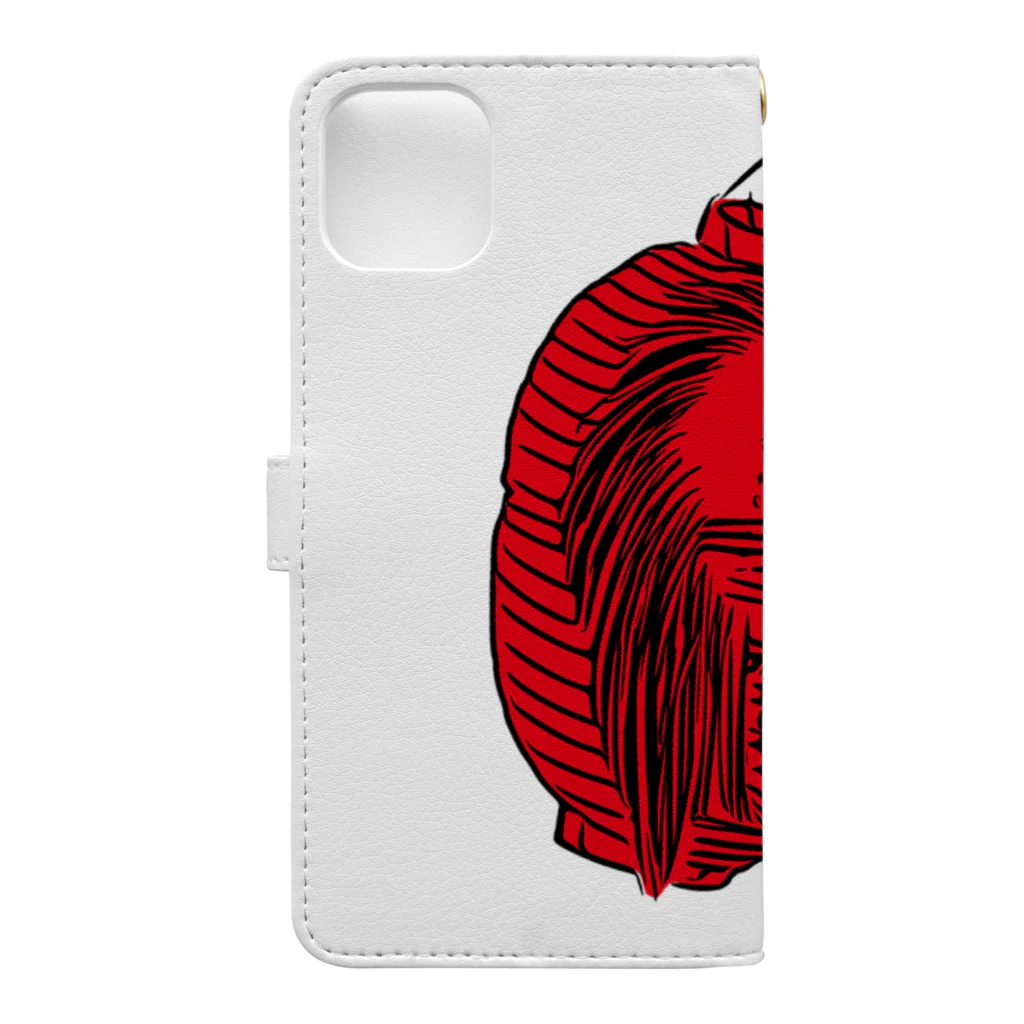 GraphicersのJapan Traditional Ghost Book-Style Smartphone Case :back