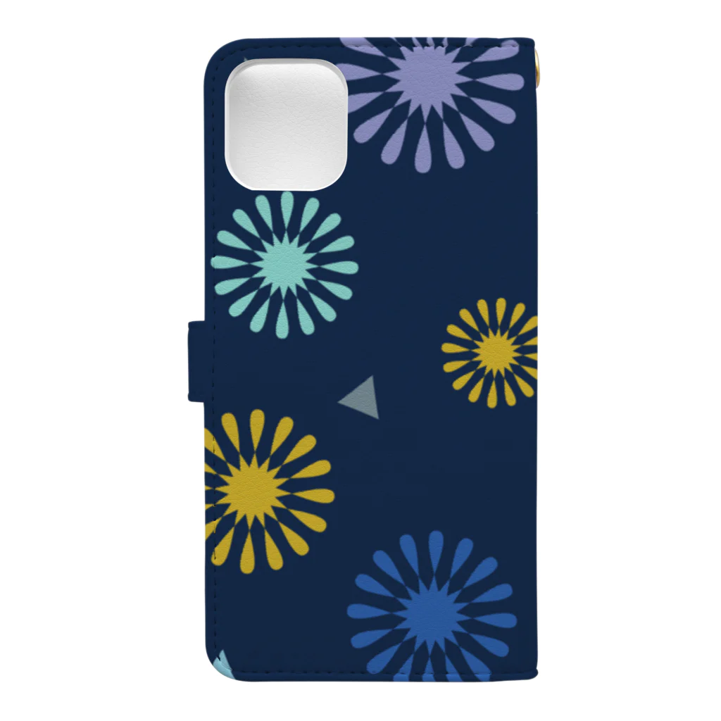 Momonngamonnga zakka の夜空の花火 Book-Style Smartphone Case :back