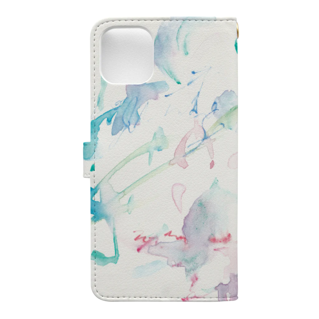 Hayasu Hayashi Masako＿officialのUnsent Letter Book-Style Smartphone Case :back