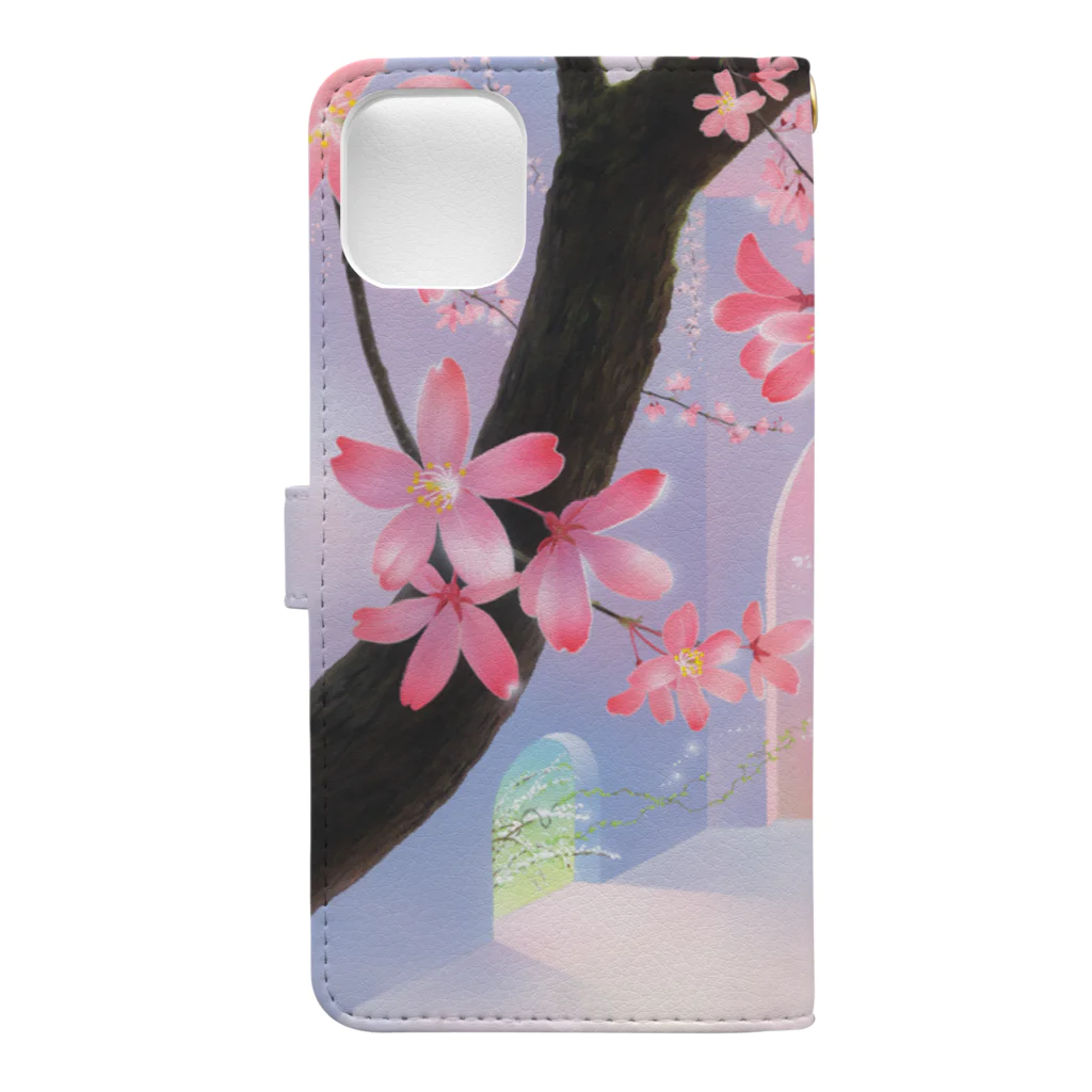 umeumeのTogether Book-Style Smartphone Case :back