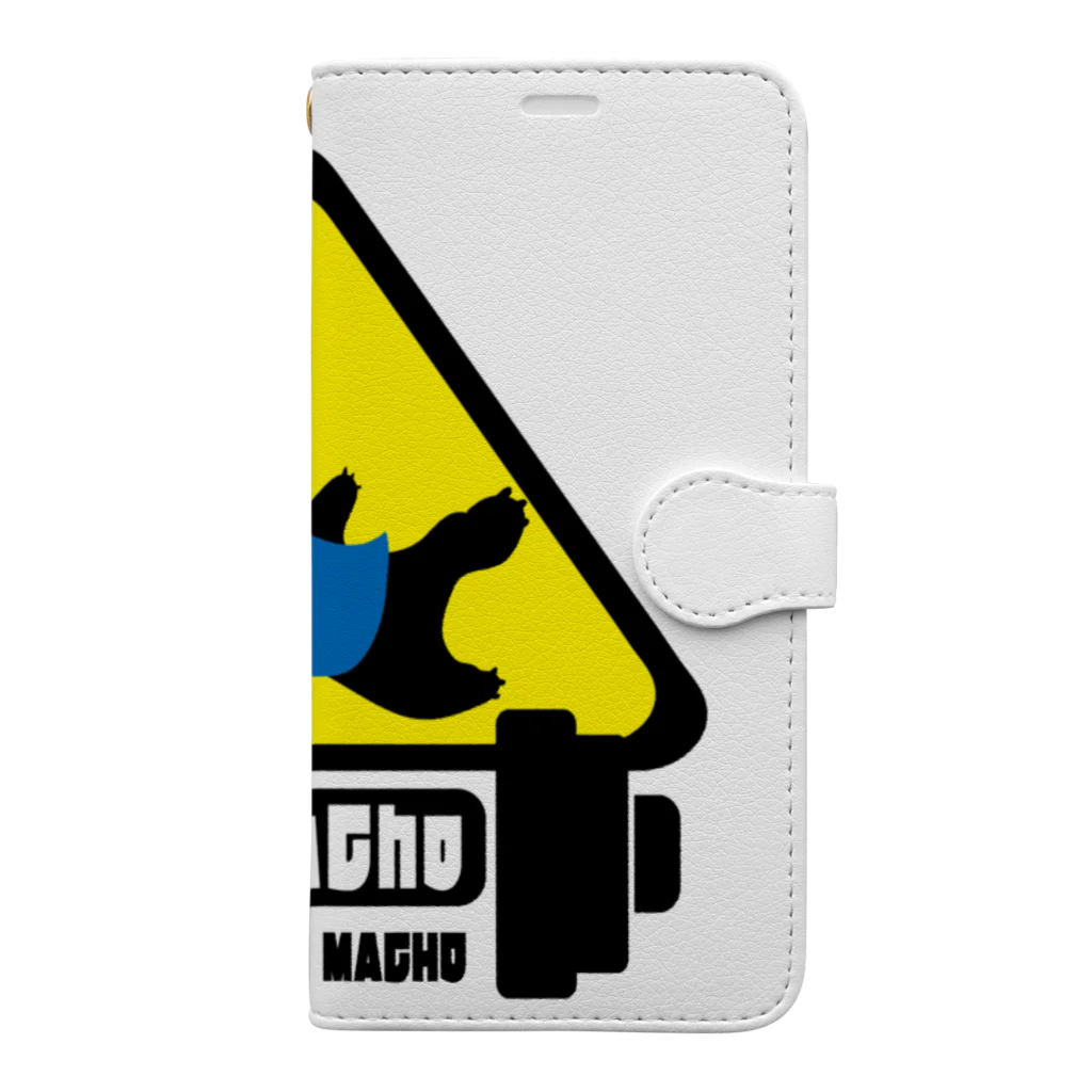 AQ-BECKのKumaCho-（B） ～Road to Macho～ Book-Style Smartphone Case