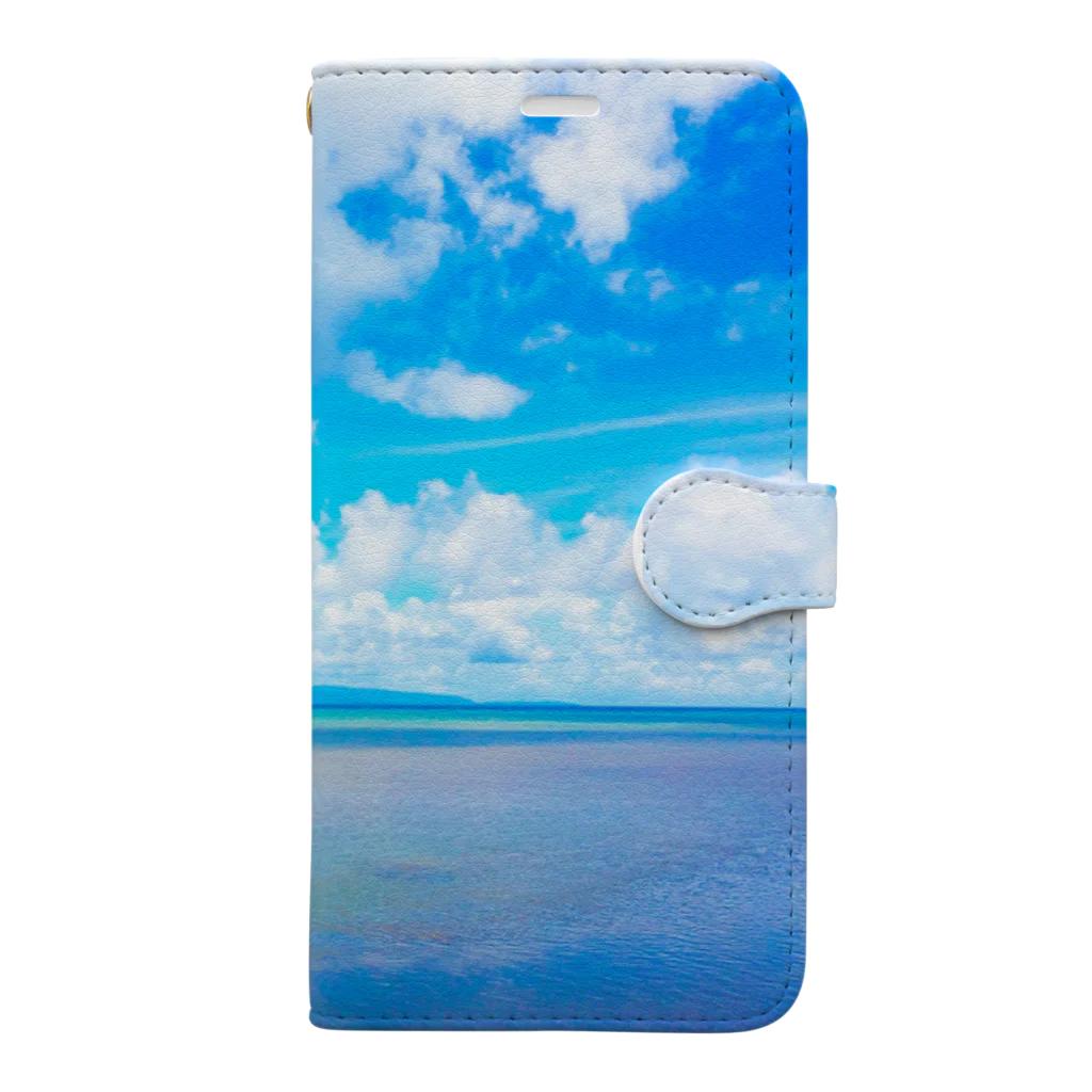 mizuphoto galleryのsummer vacation Book-Style Smartphone Case