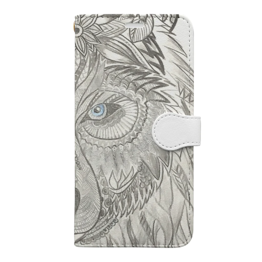 Maral Gansukh / まらるのWOLF Totem Book-Style Smartphone Case