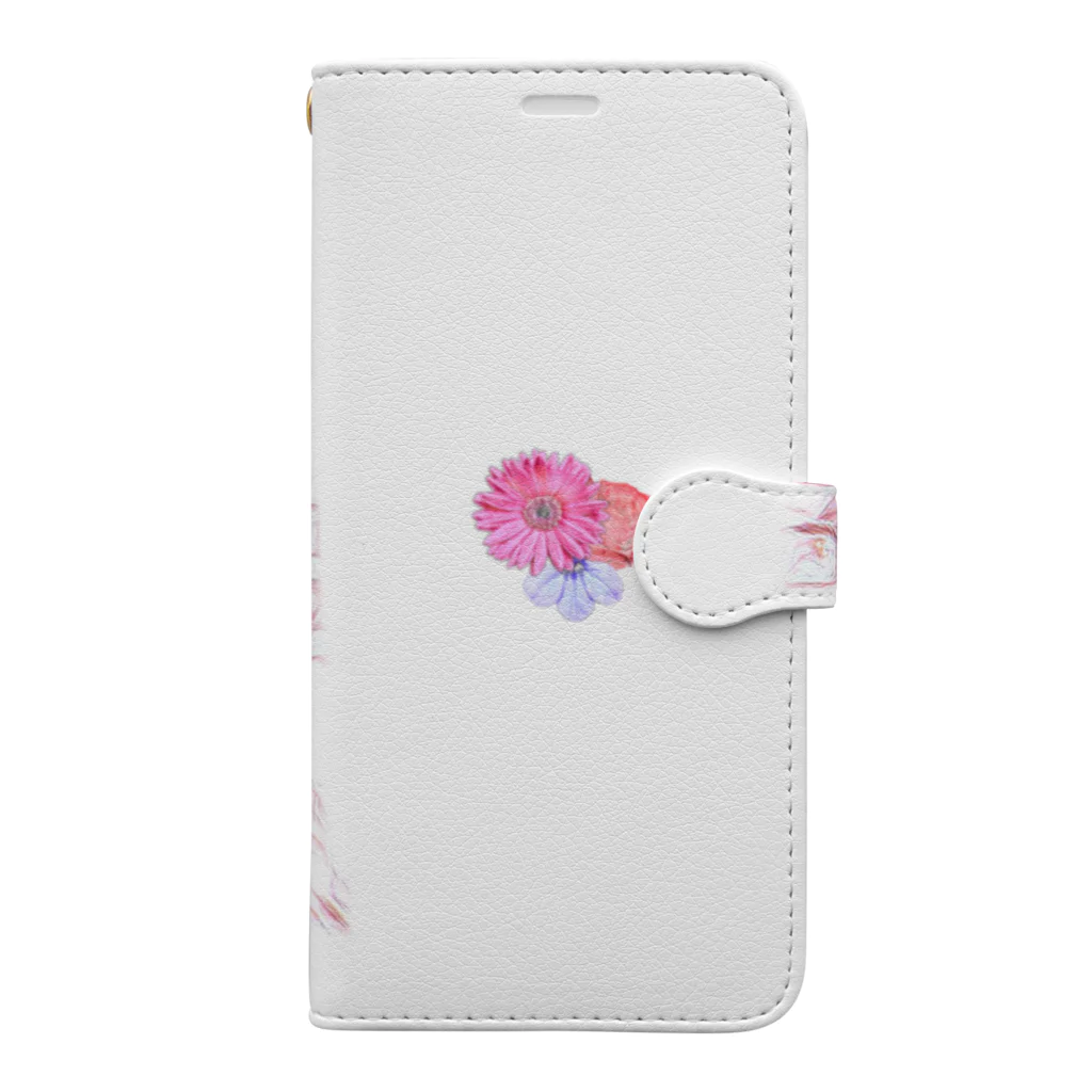 あやふ屋の花屋 Book-Style Smartphone Case