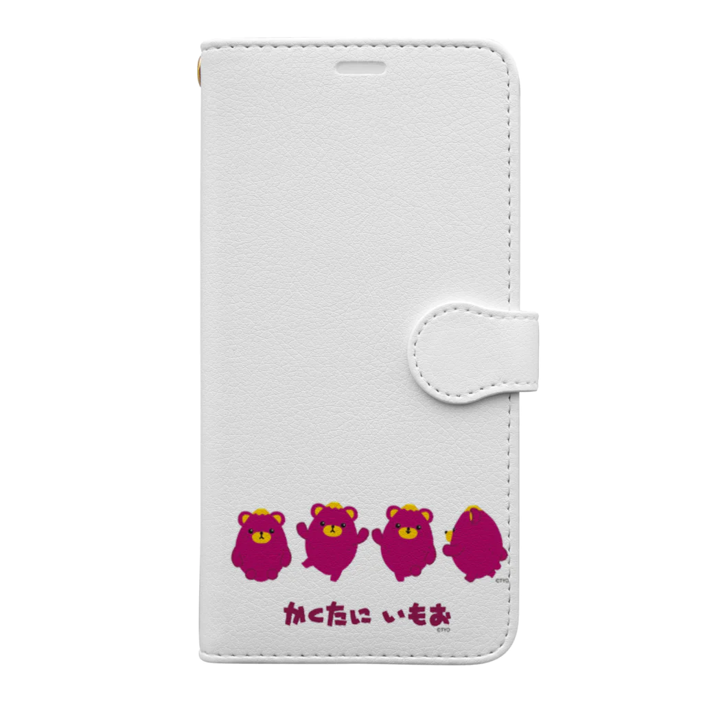 🍀芋工房かくたに【公式】 朝霧高原︎︎︎︎のかくたにいもお Book-Style Smartphone Case