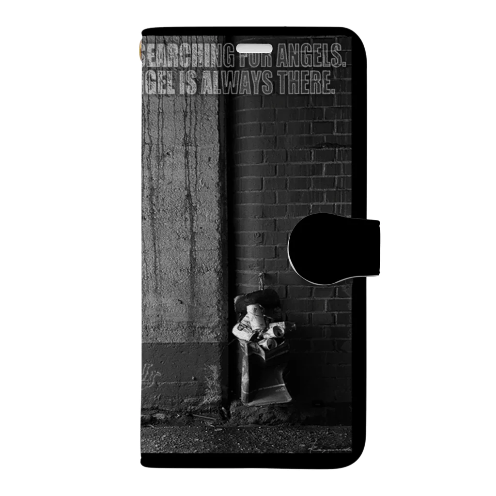 Kazumichi Otsubo's Souvenir departmentのThe Angel is always there Book-Style Smartphone Case