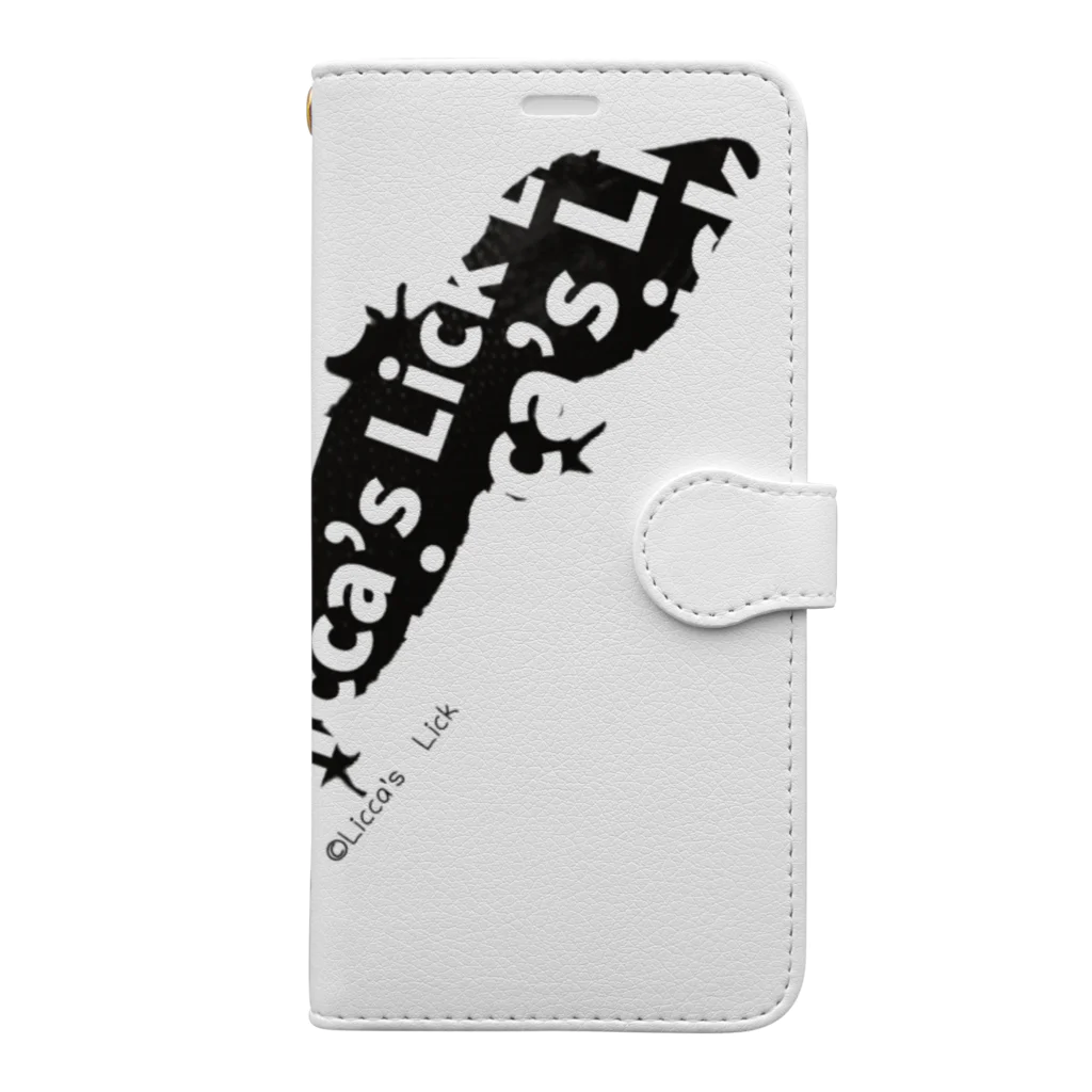 Licca's Lickのシトラスシルエット Book-Style Smartphone Case