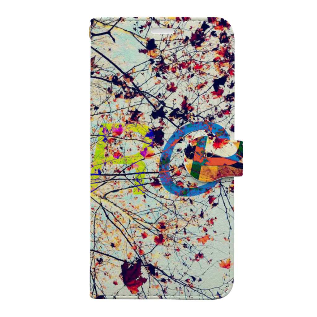 PAJAROのオリジナルフォト（FALL） Book-Style Smartphone Case