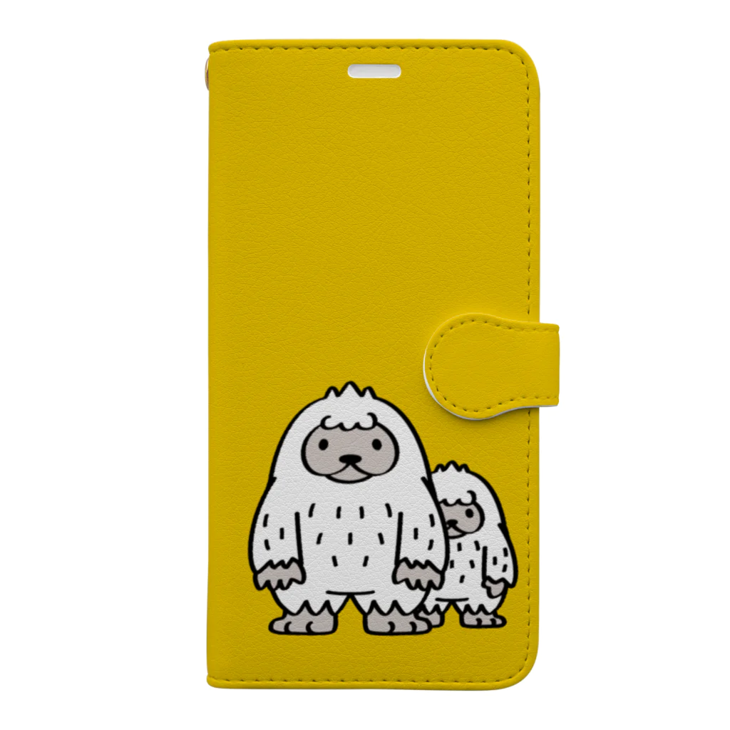 イラスト MONYAAT のCT94 YETI is yeah*D3402 Book-Style Smartphone Case