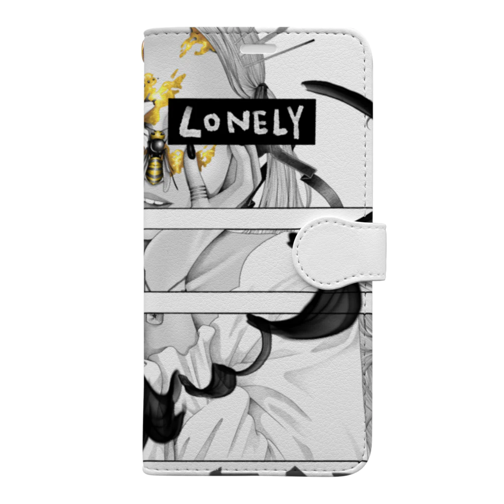 SOLsunのlonely Book-Style Smartphone Case