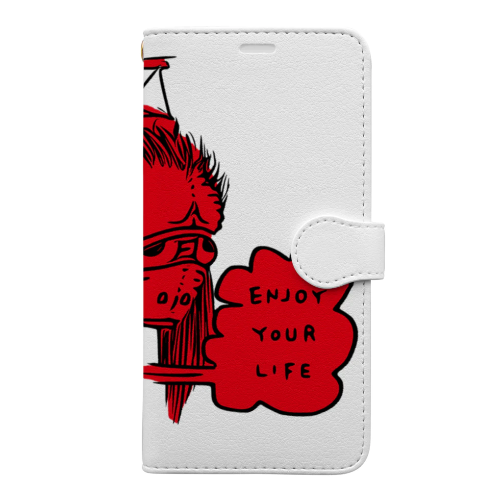 GraphicersのJapan Traditional Ghost 手帳型スマホケース