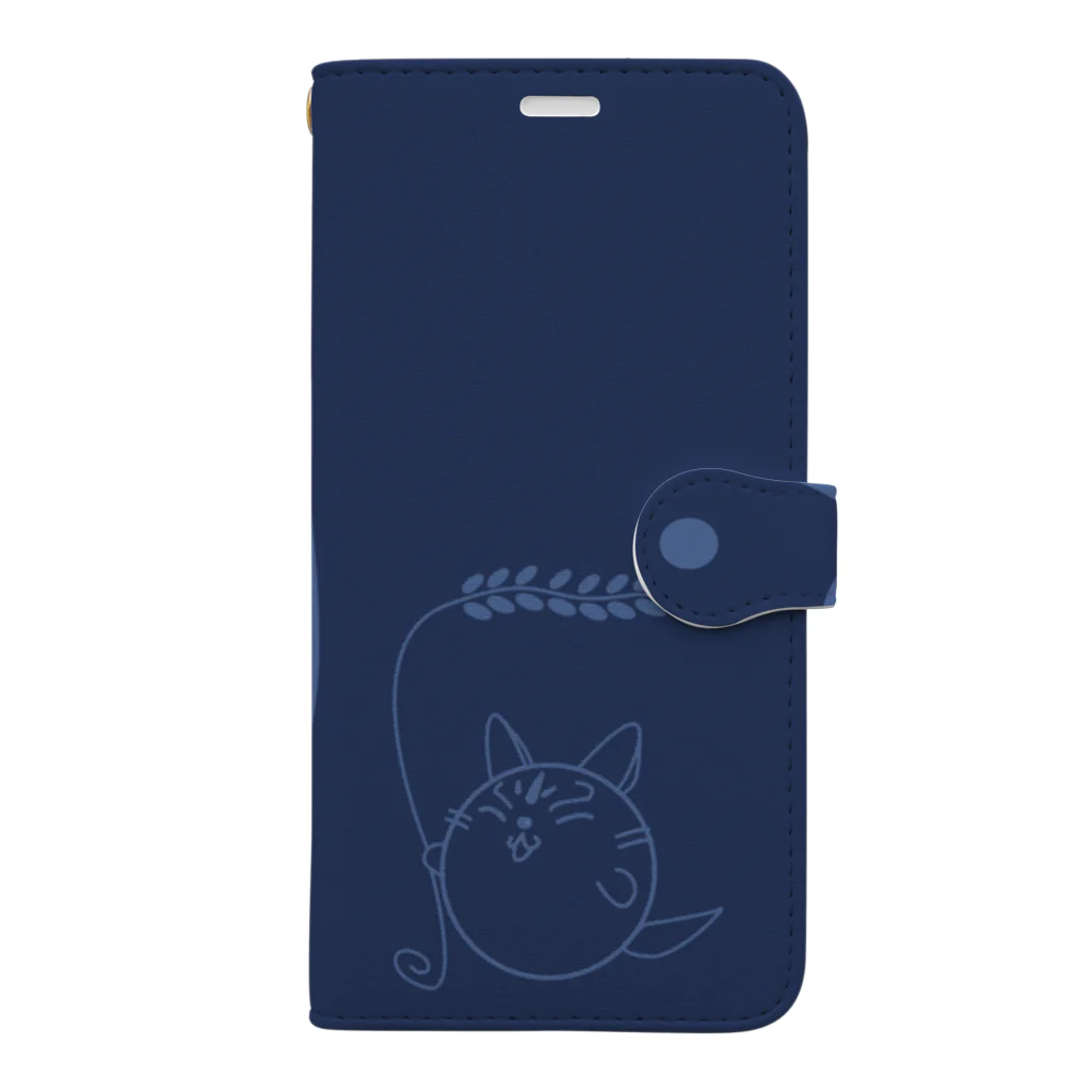 玉狛(たまこま)の玉狐×2体コラボ（月夜) Book-Style Smartphone Case