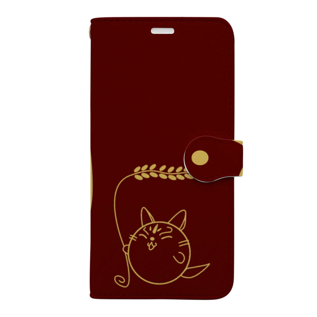 玉狛(たまこま)の玉狐×2体コラボ（黄昏） Book-Style Smartphone Case