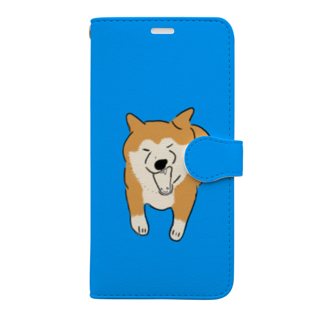 柴犬の里のガオー Book-Style Smartphone Case