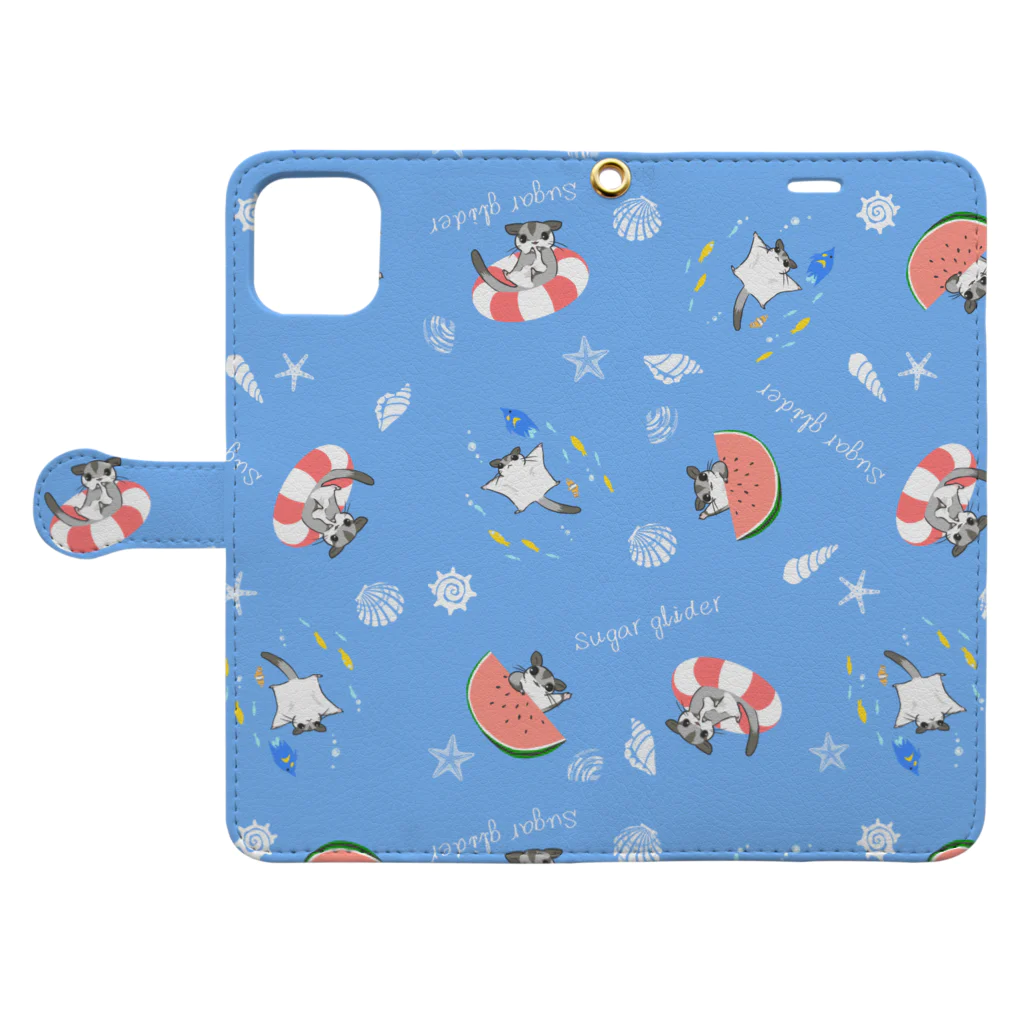 Sugar junkieのSummer glider Book-Style Smartphone Case:Opened (outside)