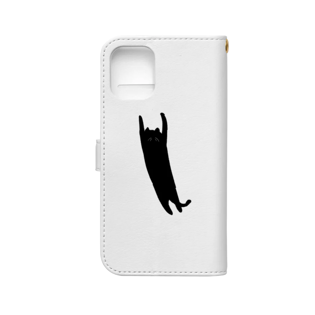 まなとんのﾉﾋﾞﾈｺ Book-Style Smartphone Case :back