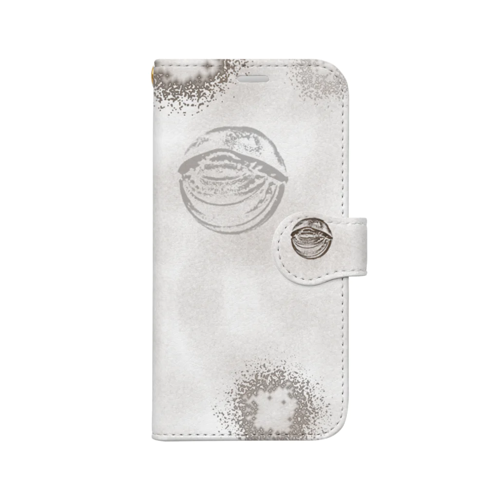 むいむいのお時間の霧にかすむヒメマルゴキブリ Book-Style Smartphone Case
