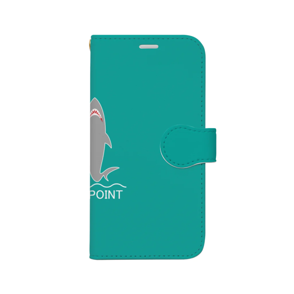 CHOTTOPOINTのサメボード Book-Style Smartphone Case
