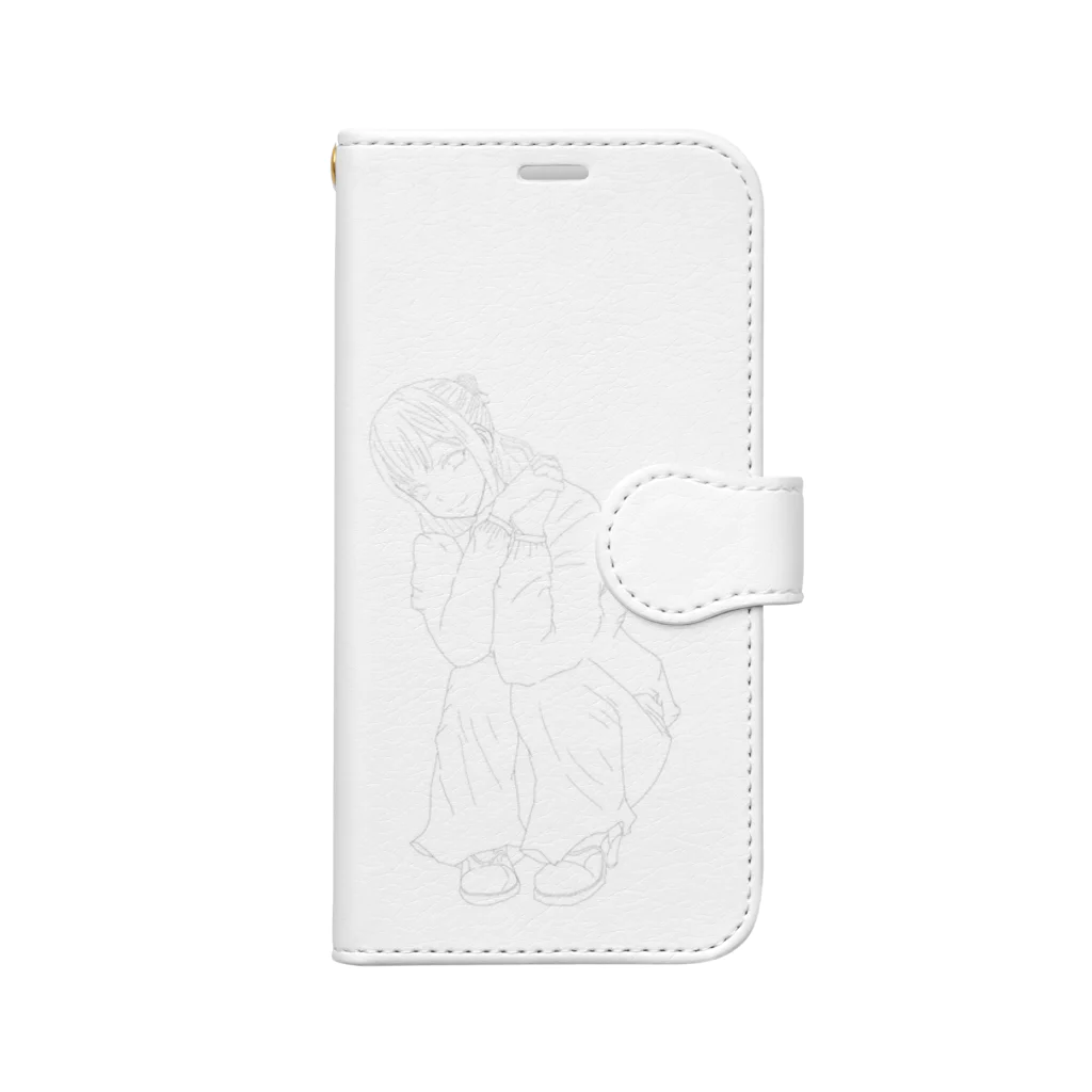 ニートもどき👼みゆうのみゆう肌身離さず。 Book-Style Smartphone Case