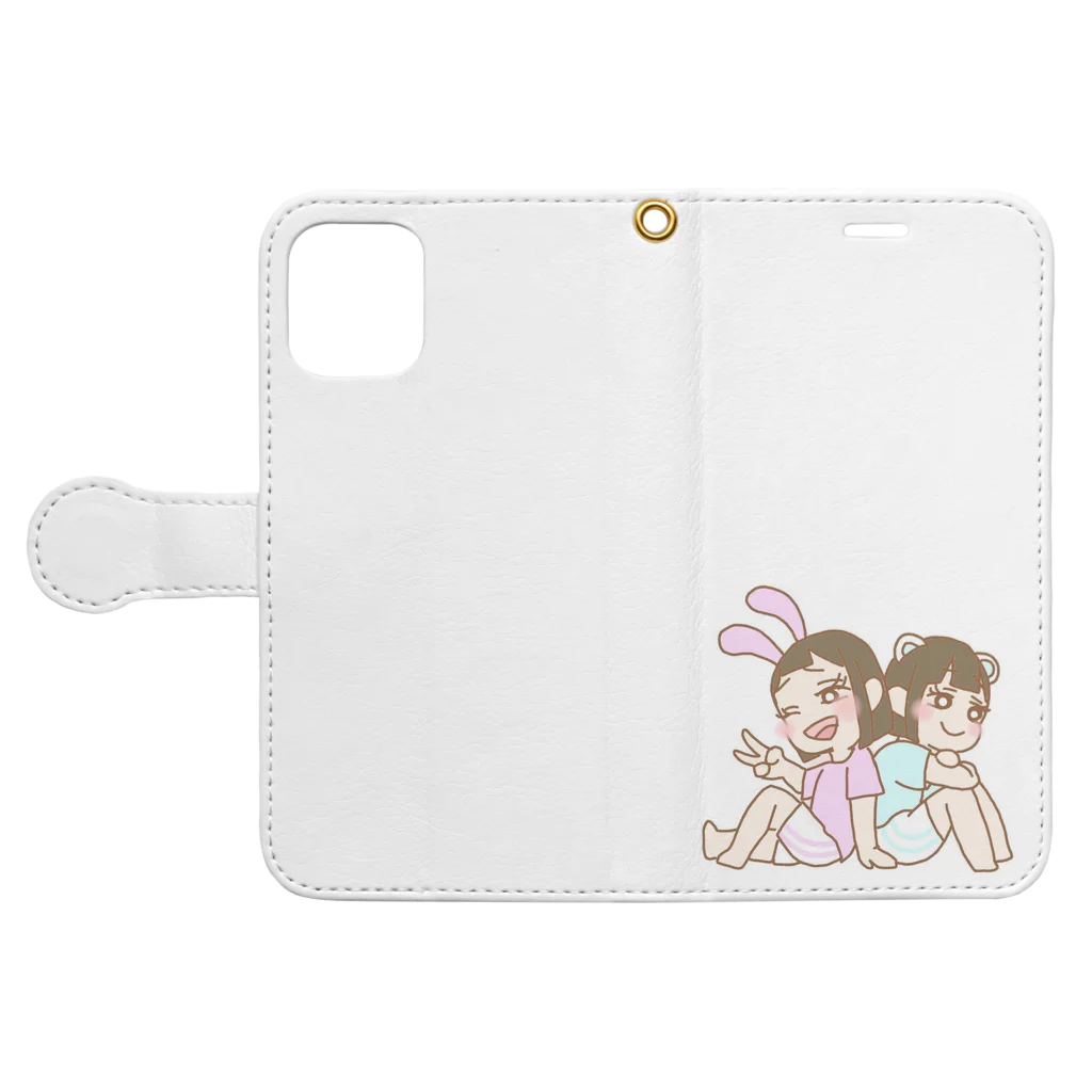 R&Y☆7☆のR&Y☆7☆ Book-Style Smartphone Case:Opened (outside)