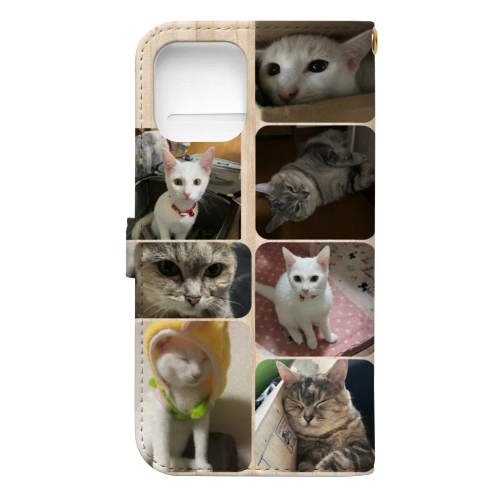 HappyDogのベルマリ Book-Style Smartphone Case :back