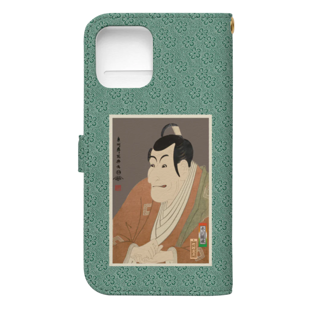 Rigelの市川鰕蔵の竹村定之進 Book-Style Smartphone Case :back