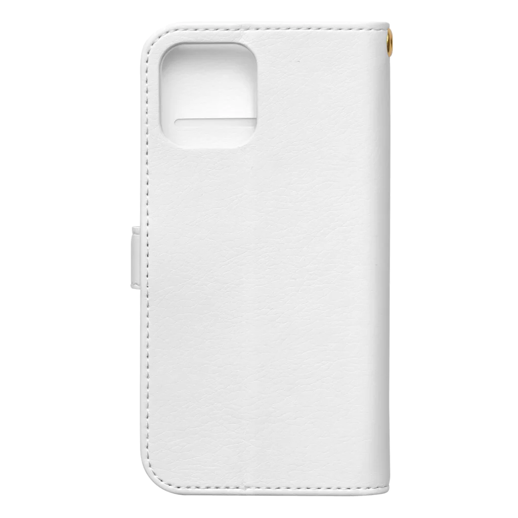 奇×屋の無気力くまさん Book-Style Smartphone Case :back