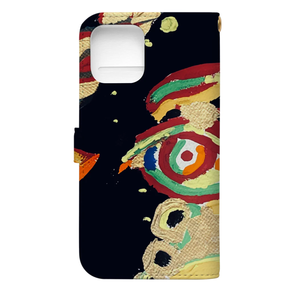 NIL の絵画風　❷ー2 Book-Style Smartphone Case :back