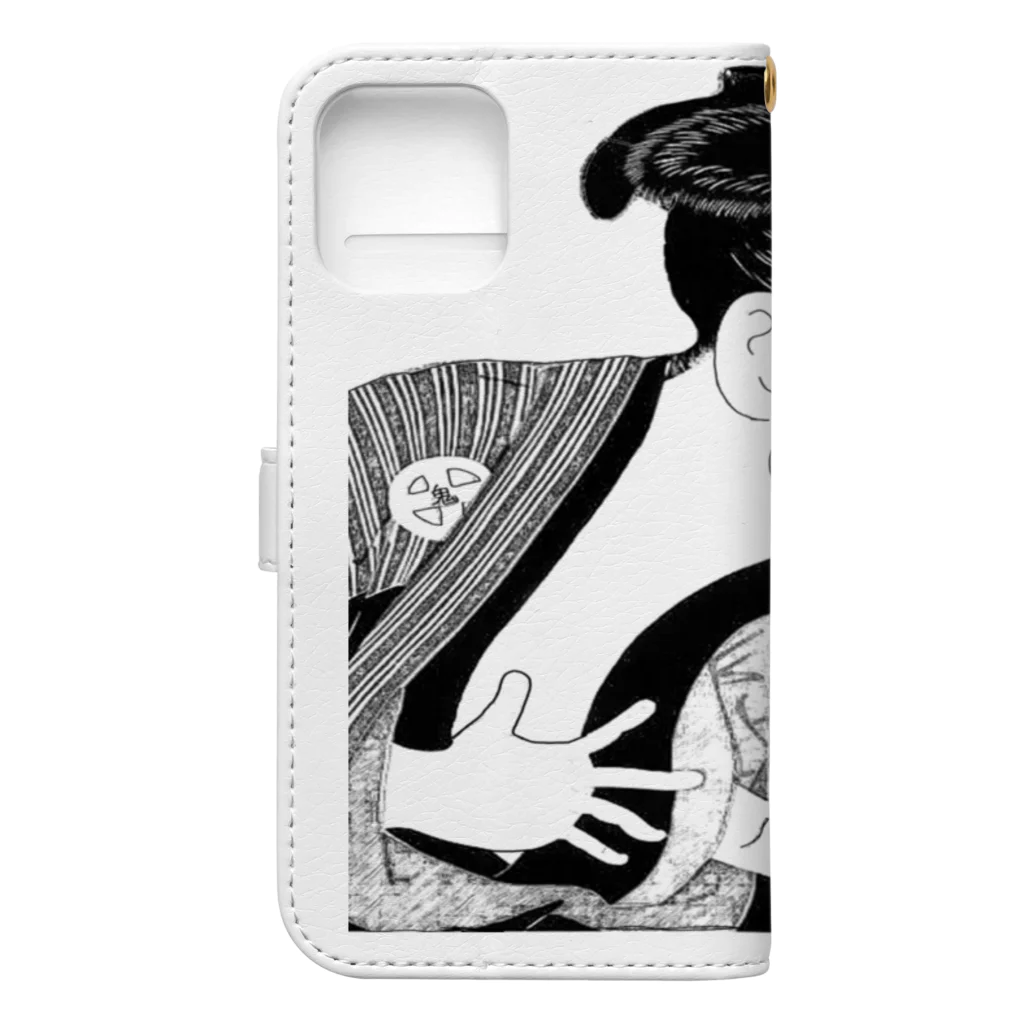 Ryoryonto の根っからの江戸っ子 Book-Style Smartphone Case :back