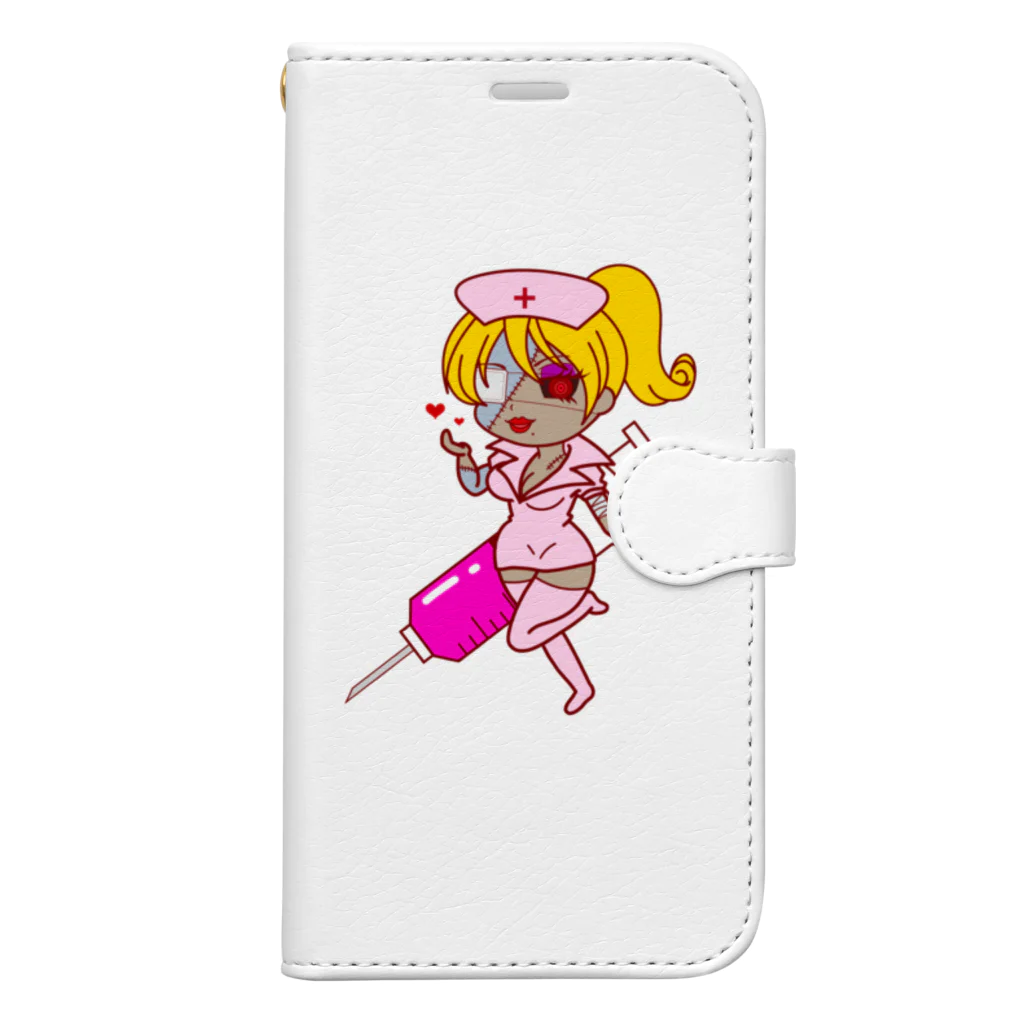 ラルゴのゾンビナース Book-Style Smartphone Case