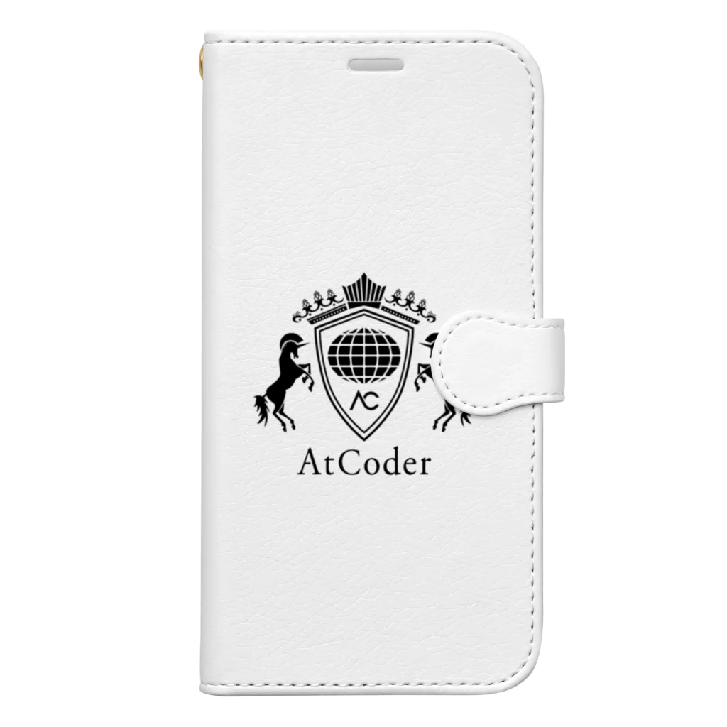 AtCoderのAtCoderロゴグッズ 手帳型スマホケース