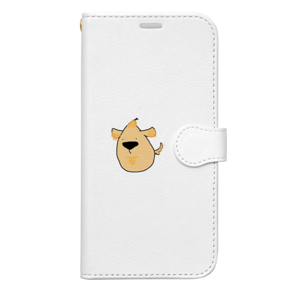 ayaham12のゴールデンのu-ちゃん Book-Style Smartphone Case