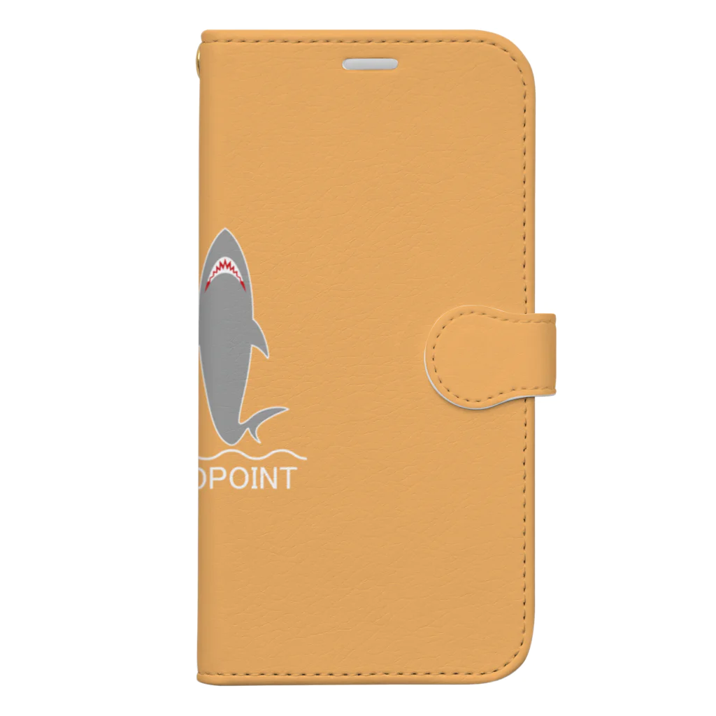 CHOTTOPOINTのサメボード 手帳型スマホケース