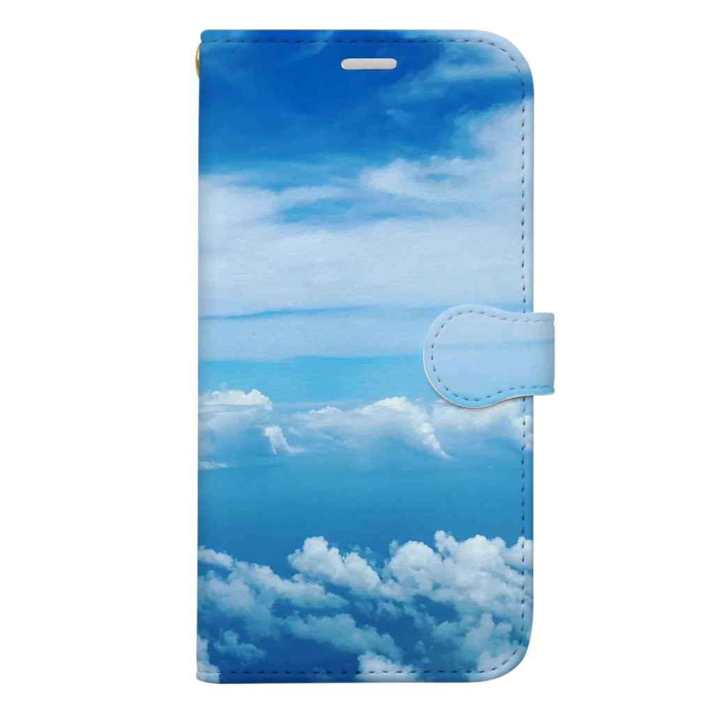 Cafe Lounge & Library pratimākrrm cĥā -ゆるやかな彫刻-のゆるやかな空 Book-Style Smartphone Case