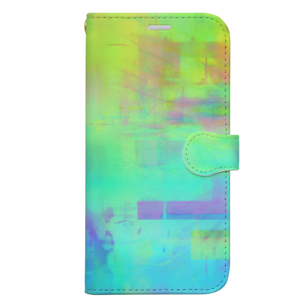 Crystal_Flower_GardenのCOLOR WALL Book-Style Smartphone Case