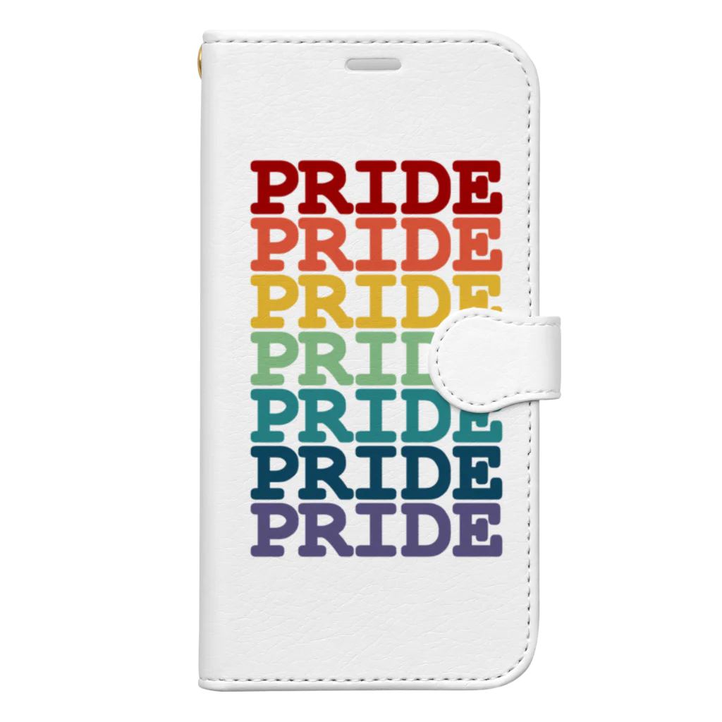 UNIQUE BOUTIQUEのRainbow Pride 手帳型スマホケース