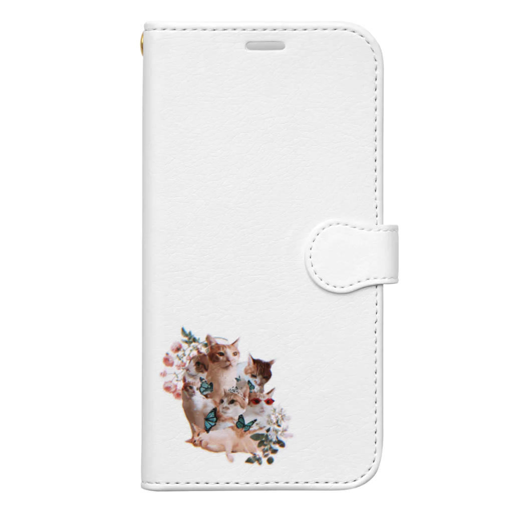 ★社不シスターズ★のうちのファビュラスなねこ Book-Style Smartphone Case