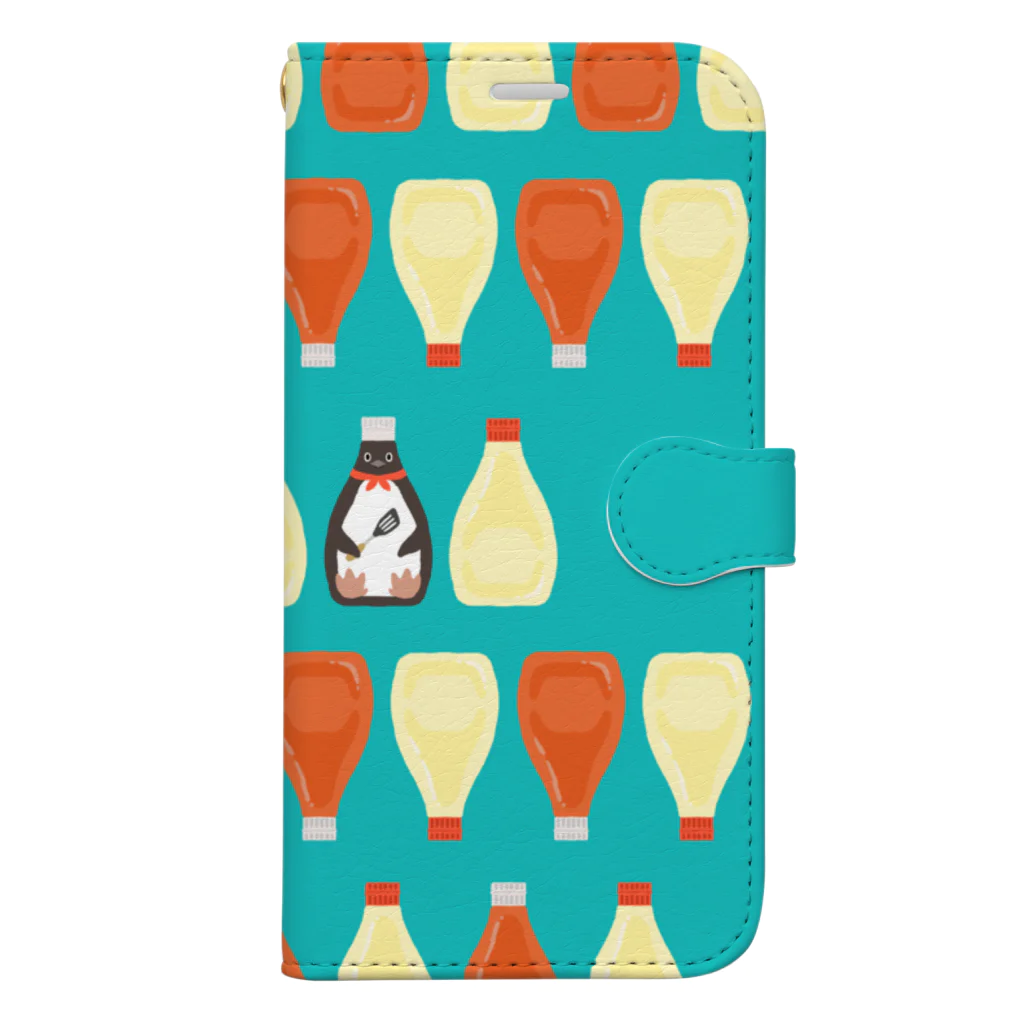 This is Mine（ディスイズマイン）のCook penguin 手帳型スマホケース