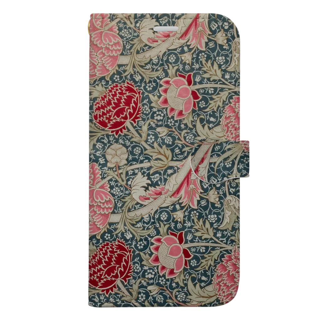 HOKO-ANのWilliam Morris "Cray" Book-Style Smartphone Case