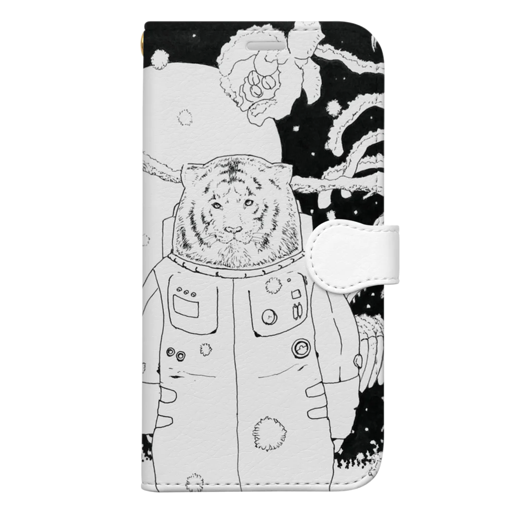 ★ 藤崎幾何 ★ illustrationの粉星 Book-Style Smartphone Case