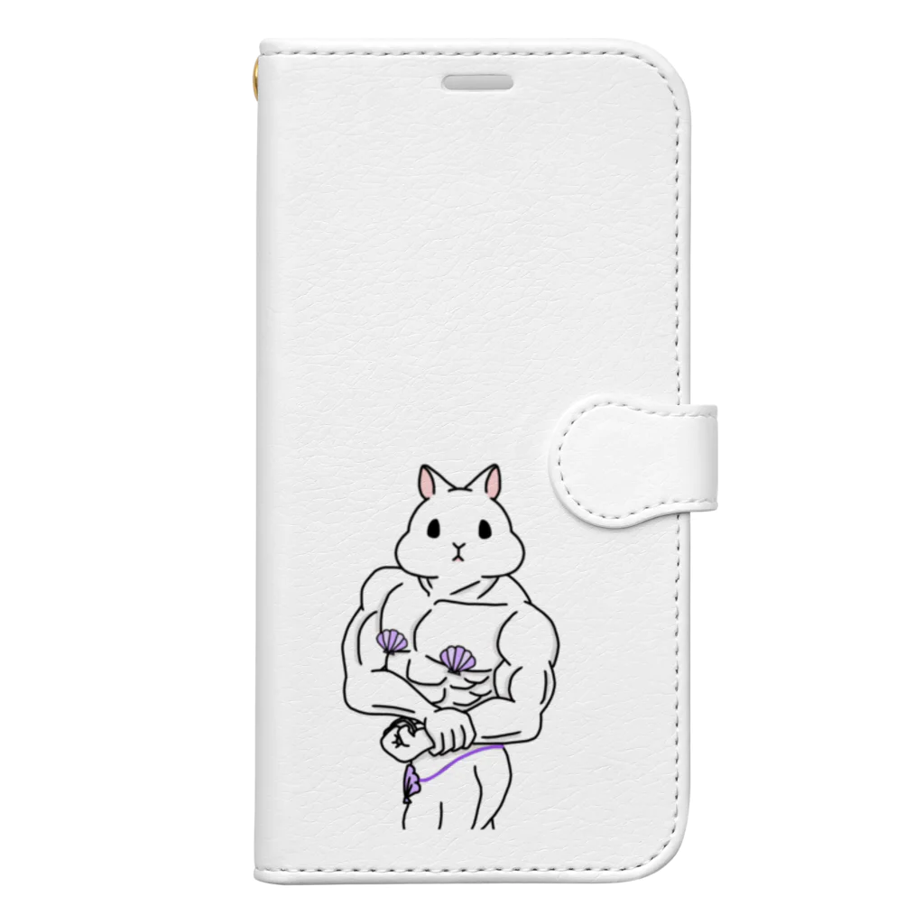 Miiiさんのウッサ氏Lv99 Book-Style Smartphone Case