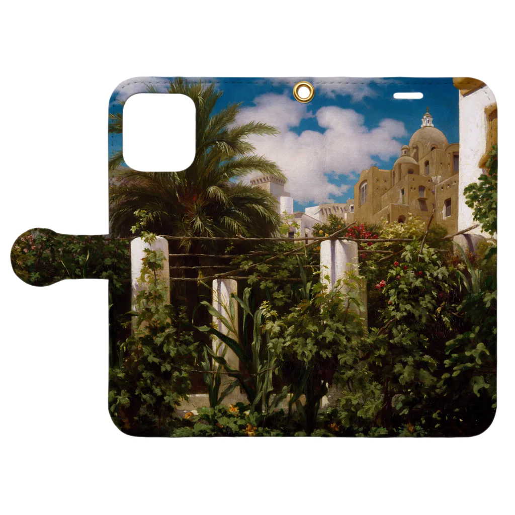 苑雨 En-UのCapri Book-Style Smartphone Case:Opened (outside)