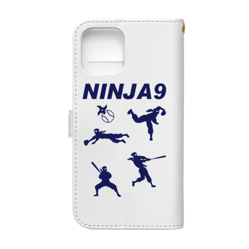 キッズモード某のNINJA9 Book-Style Smartphone Case :back