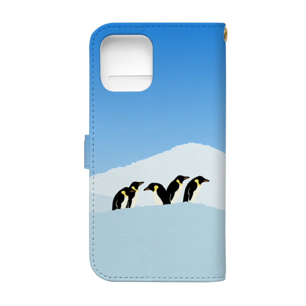 This is Mine（ディスイズマイン）のAntarctic sign.／手帳型 Book-Style Smartphone Case :back