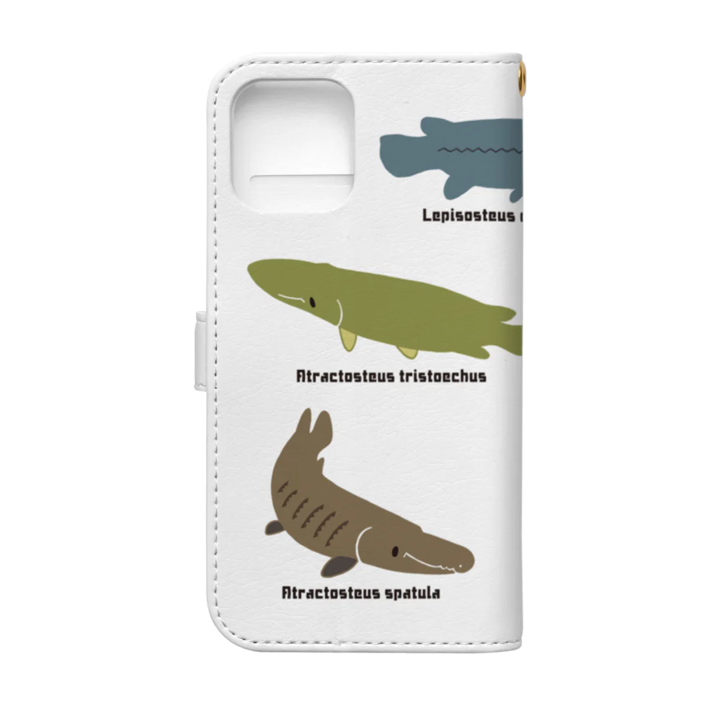 幻想水系branch　byいずもり・ようのSILHOUETTE AQUARIUM 02 Book-Style Smartphone Case :back